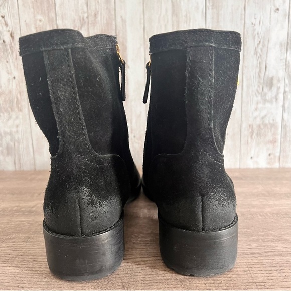 Tory Burch Eloise Suede Ankle Boots Size 8.5 - Picture 6 of 8